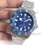 Best Tudor Pelagos Replica Blue Dial Stainless Steel Band Watch